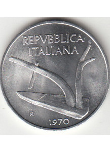 1970 Lire 10 Spiga Fior di Conio Italia